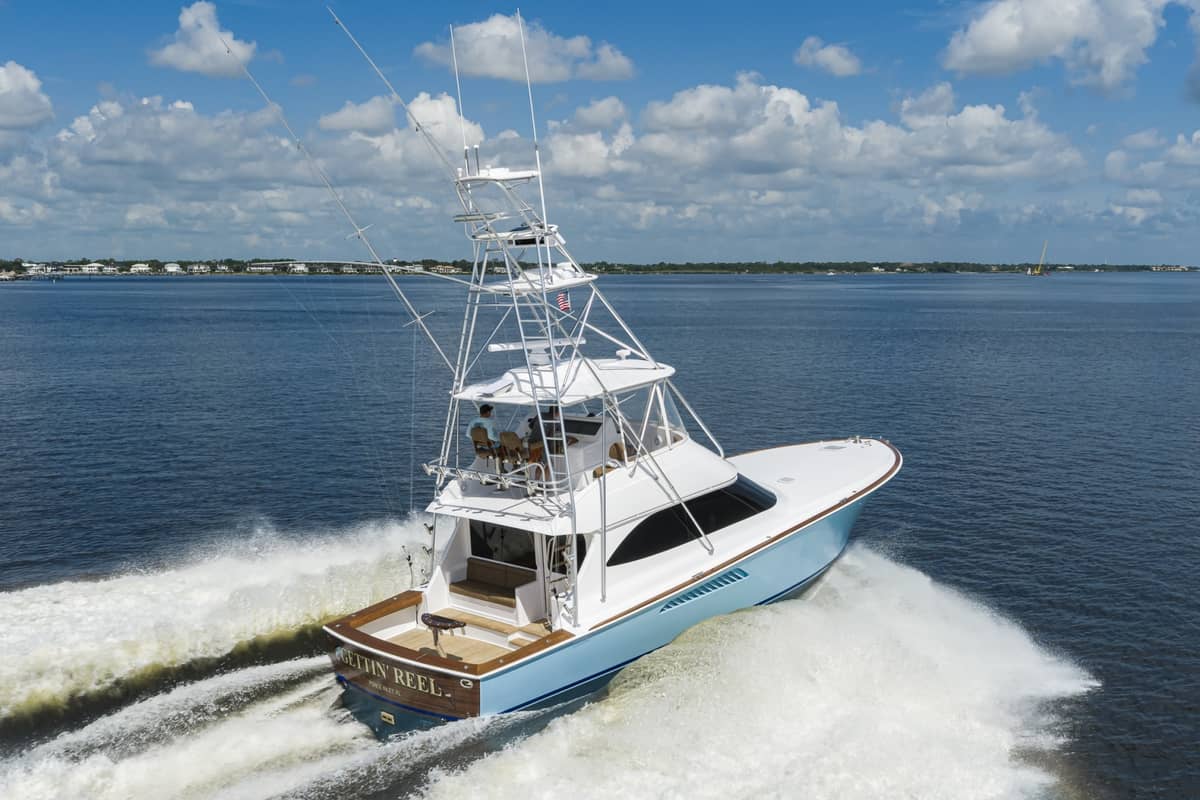2009 Viking 50 Convertible "Gettin' Reel" photo 58