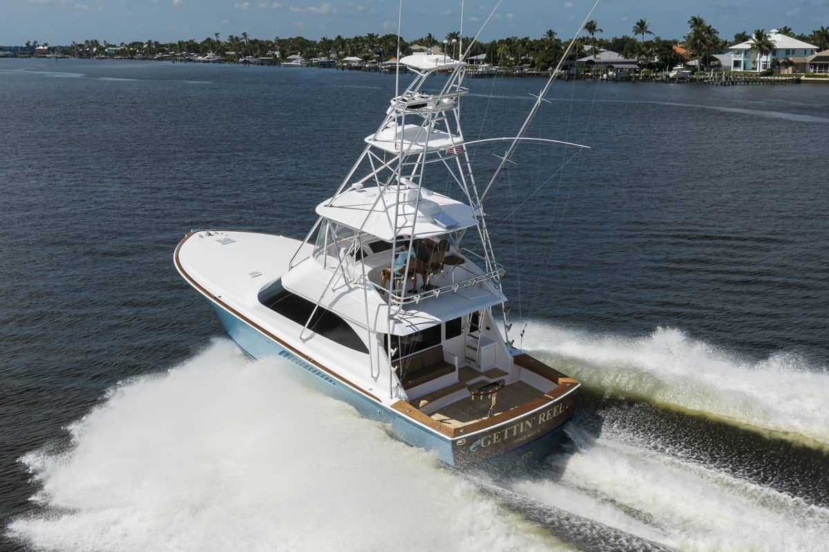 2009 Viking 50 Convertible "Gettin' Reel" photo 56