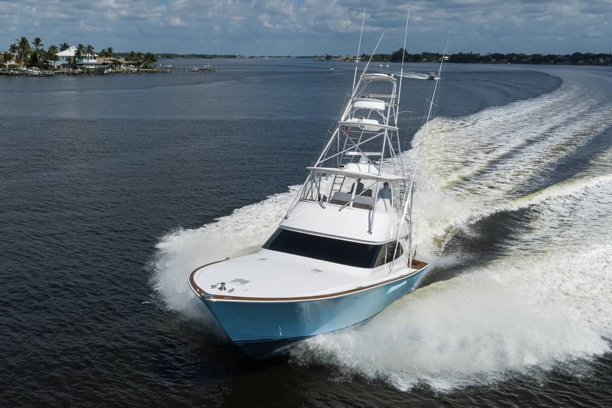 2009 Viking 50 Convertible "Gettin' Reel" photo 55