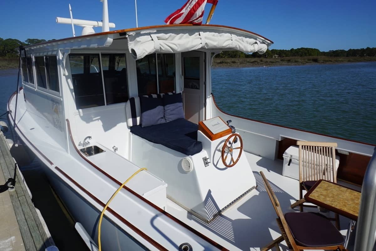 2003 Downeast 36 Rowe "Salty Dog" photo 2