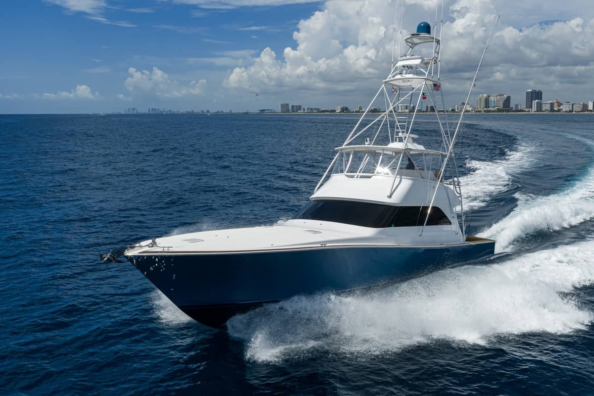 2002 Viking 61 Convertible "One Step Ahead" photo 22