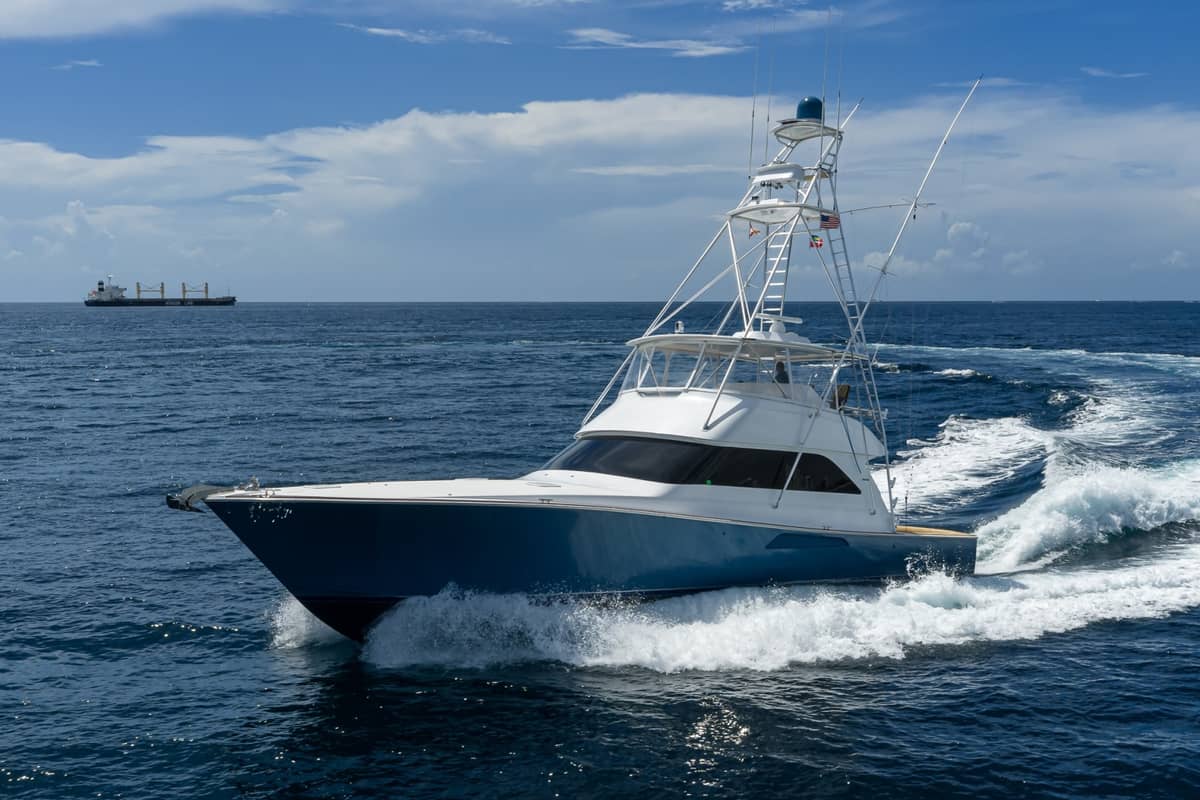 2002 Viking 61 Convertible "One Step Ahead" photo 26