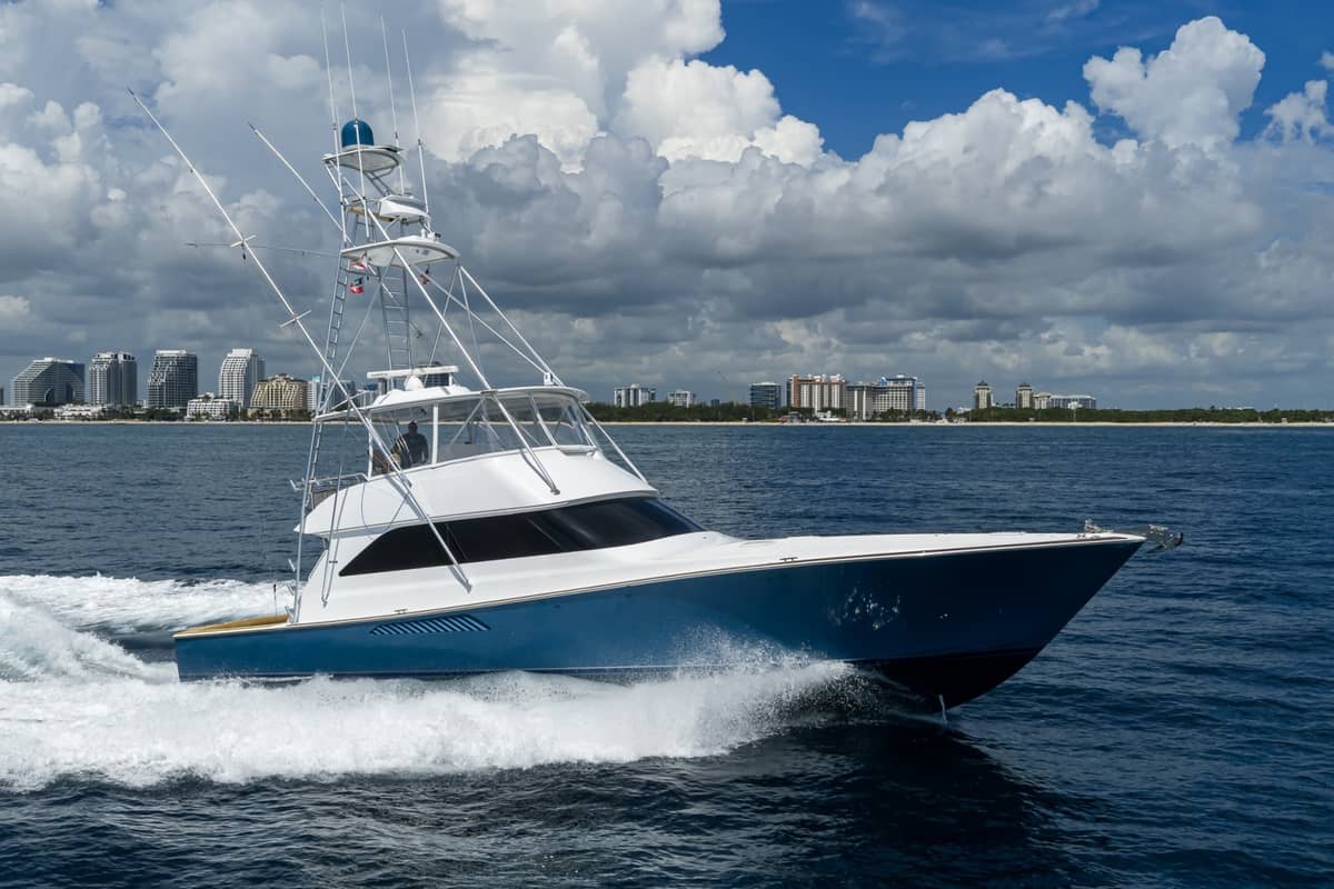 2002 Viking 61 Convertible "One Step Ahead" photo 19