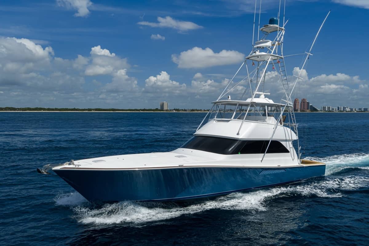 2002 Viking 61 Convertible "One Step Ahead" photo 10