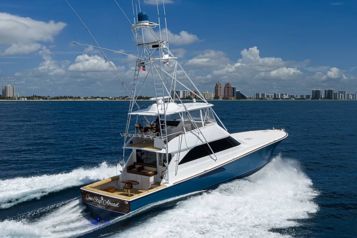 2002 Viking 61 Convertible "One Step Ahead" photo 28