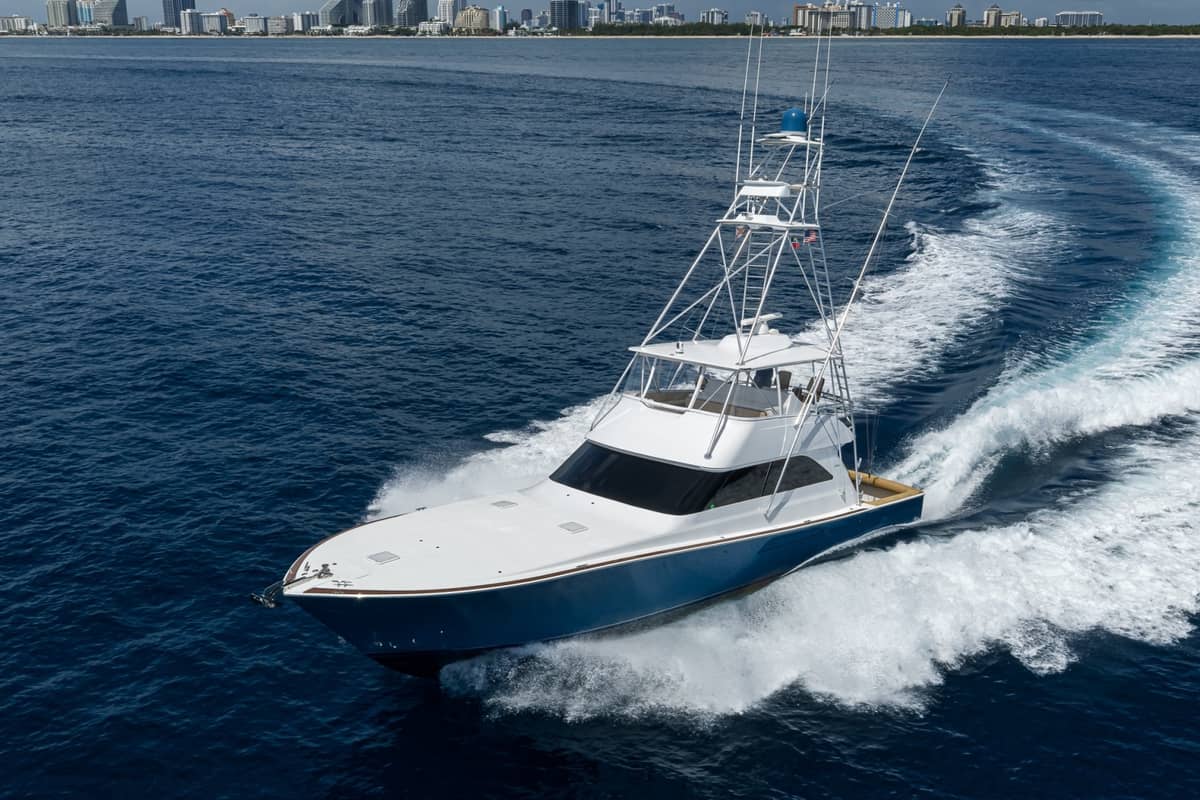2002 Viking 61 Convertible "One Step Ahead" photo 23