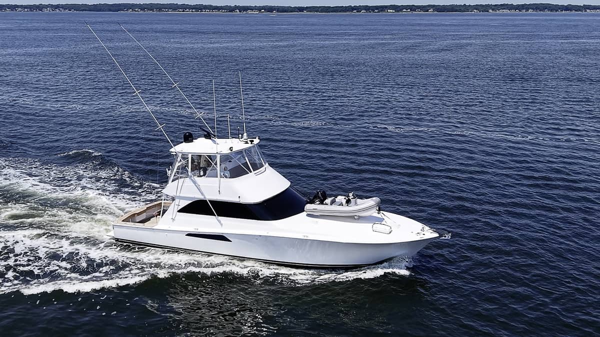 2002 Viking 52 Convertible "Catchin Time" photo 43