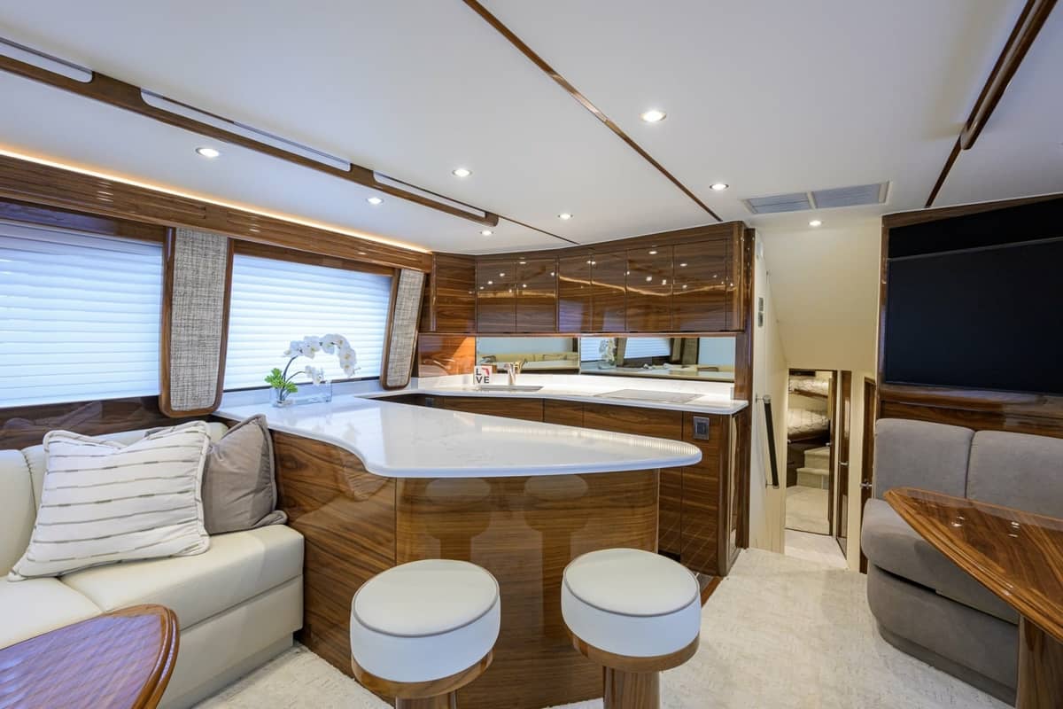 2024 Viking 54 Convertible "Dog House" photo 8