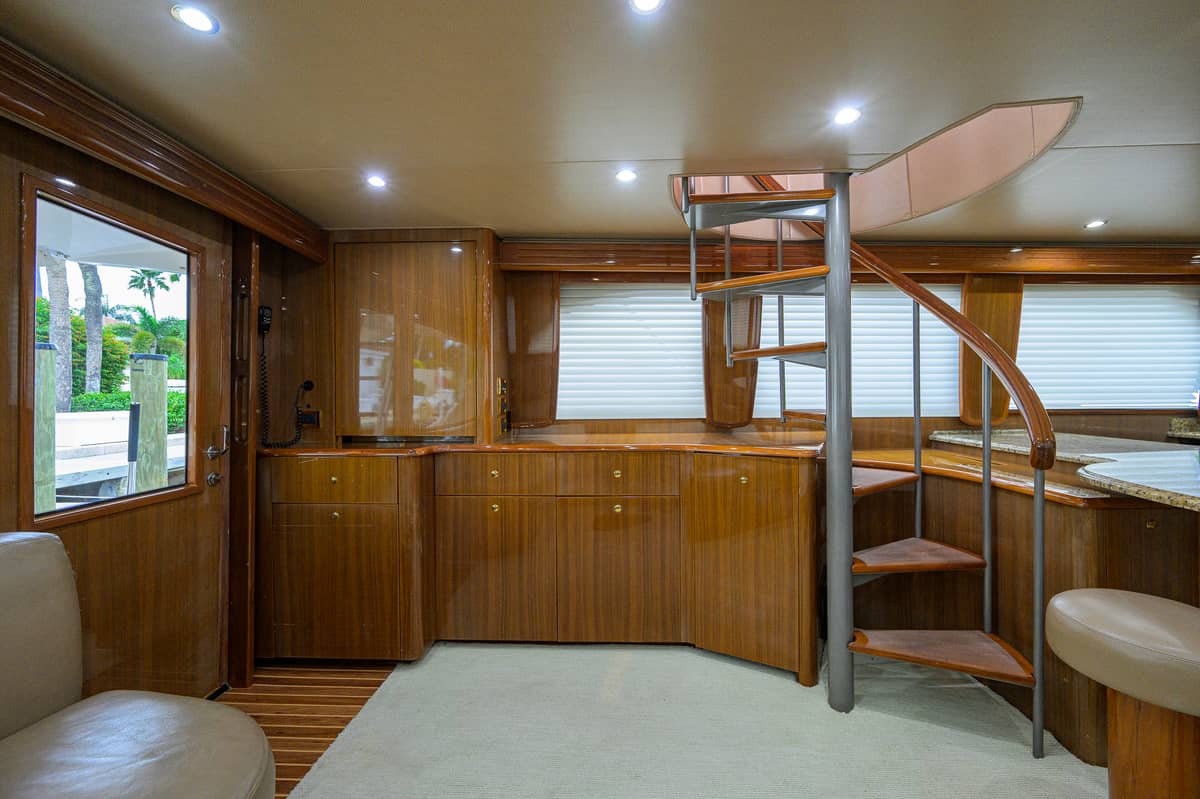 2006 Viking 68 Enclosed Bridge "Mission Accomplished" photo 7