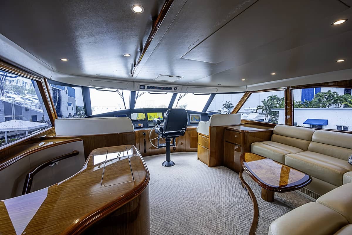 2011 Viking 76 Enclosed Bridge "TEUSEAS" photo 46