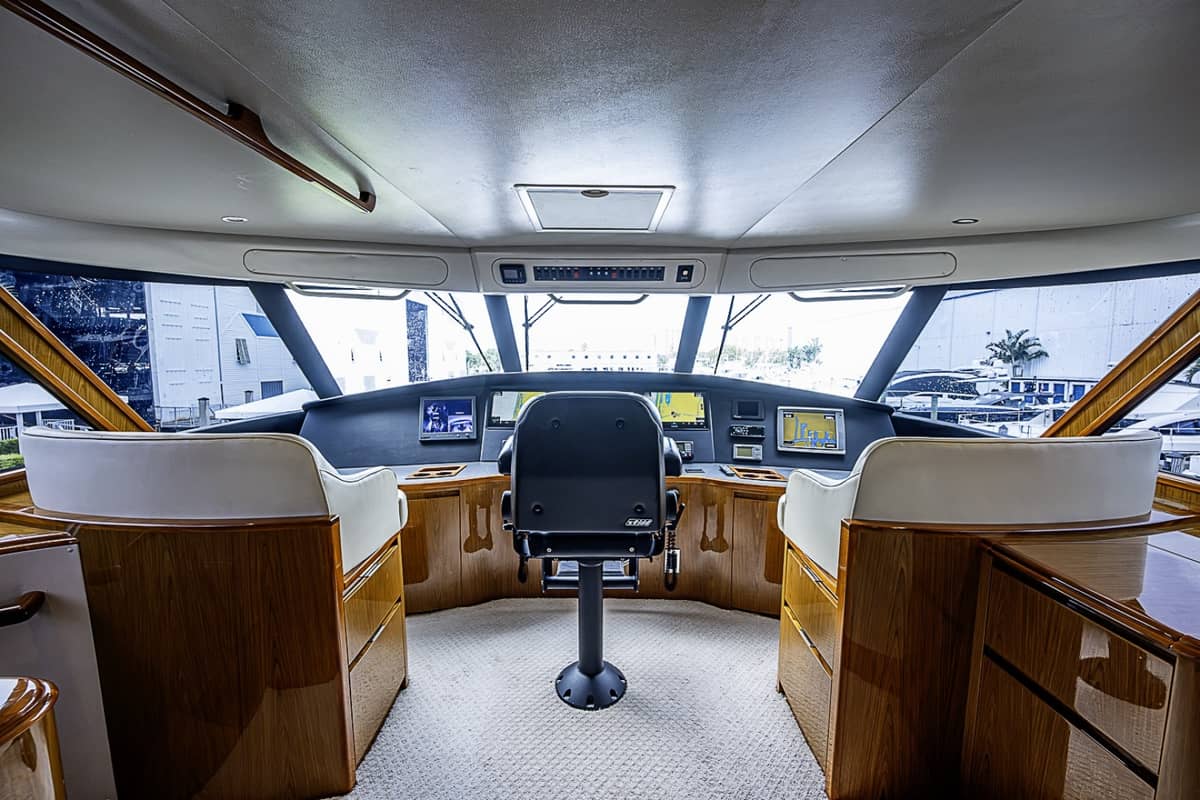 2011 Viking 76 Enclosed Bridge "TEUSEAS" photo 55
