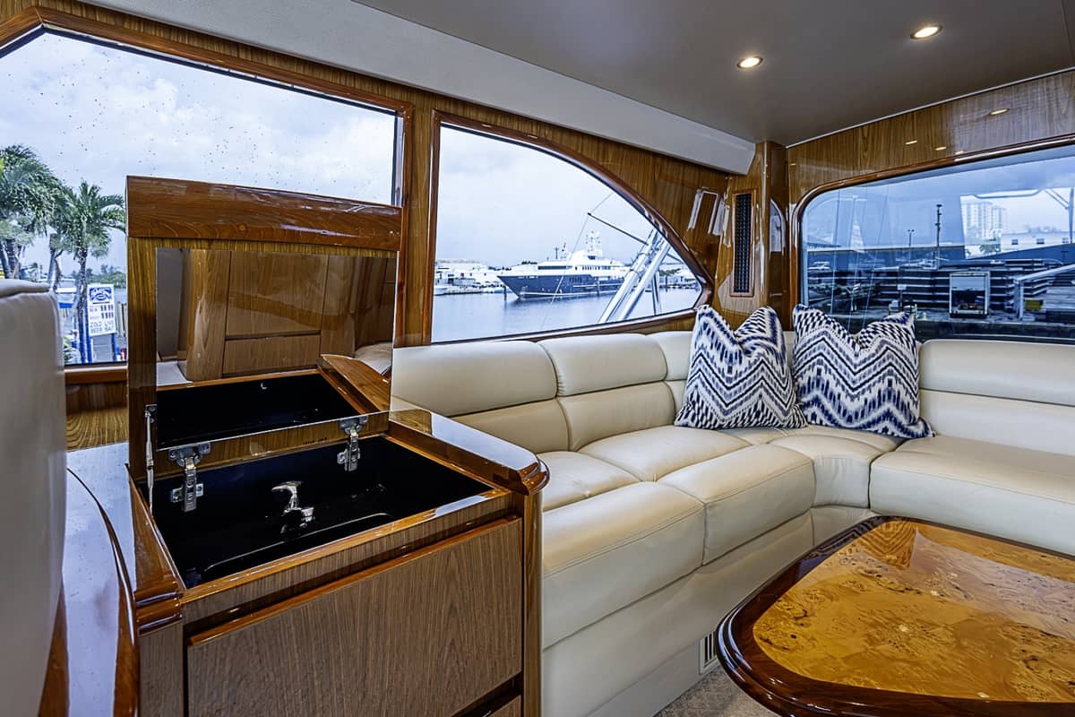 2011 Viking 76 Enclosed Bridge "TEUSEAS" photo 53