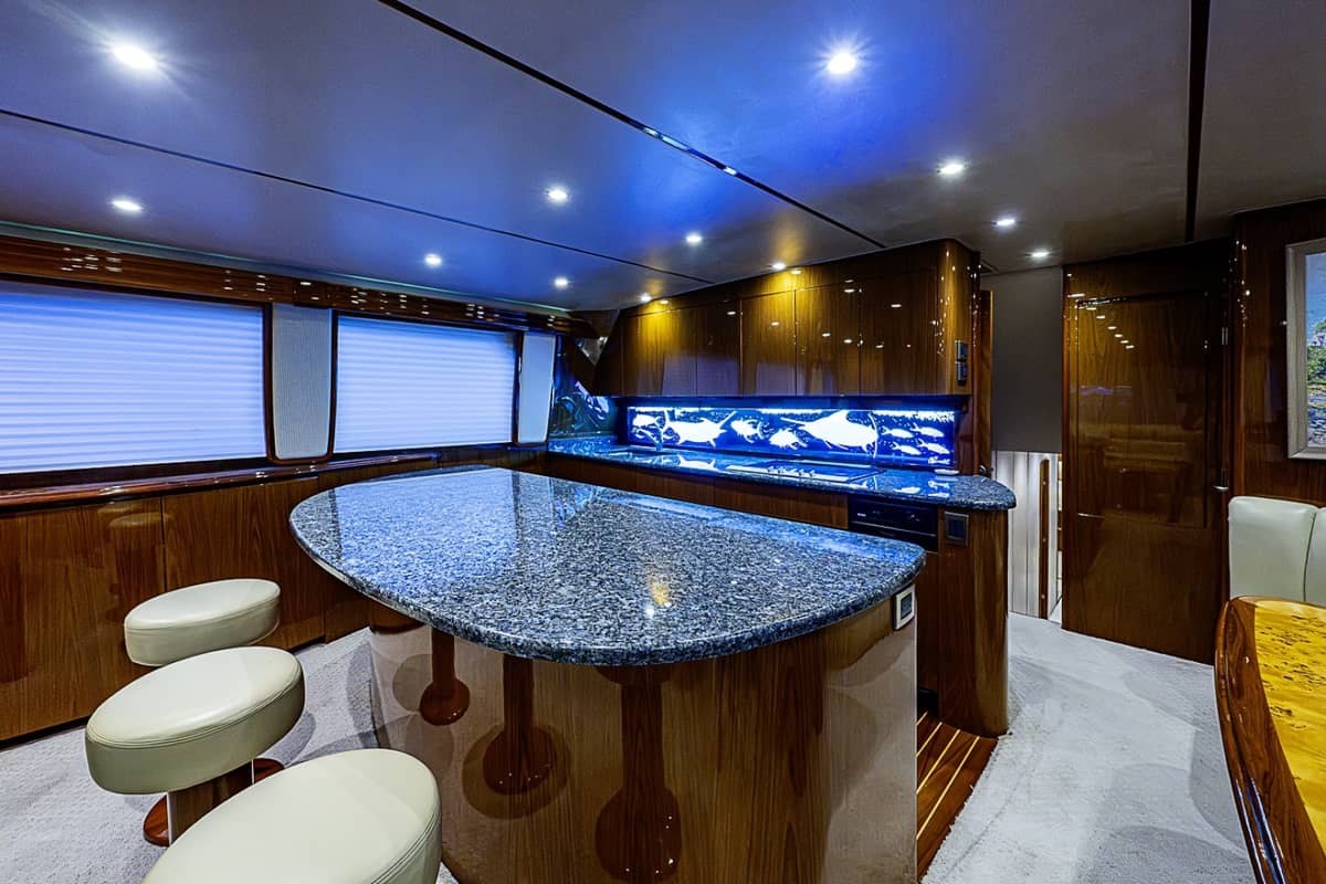 2011 Viking 76 Enclosed Bridge "TEUSEAS" photo 32