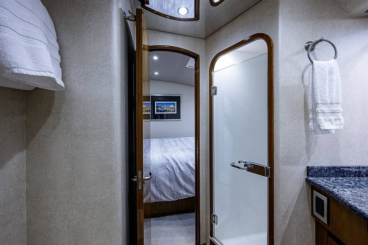 2011 Viking 76 Enclosed Bridge "TEUSEAS" photo 98