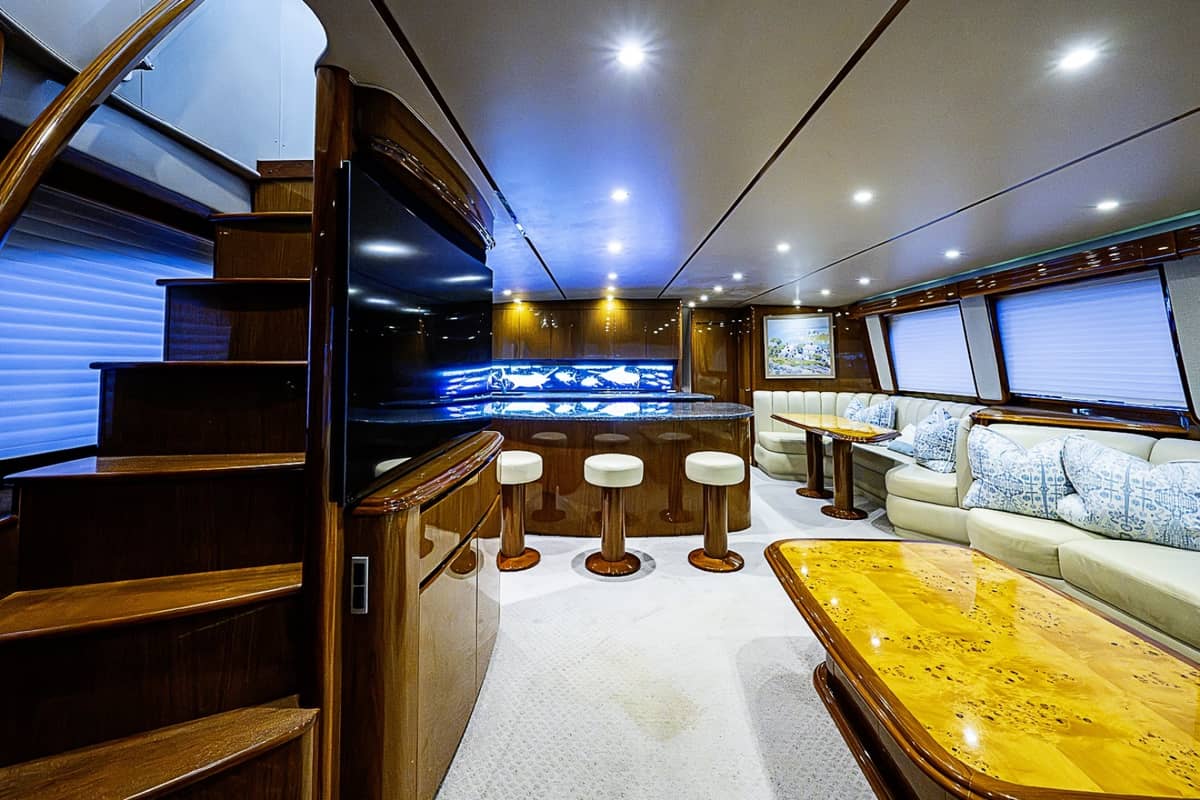 2011 Viking 76 Enclosed Bridge "TEUSEAS" photo 41