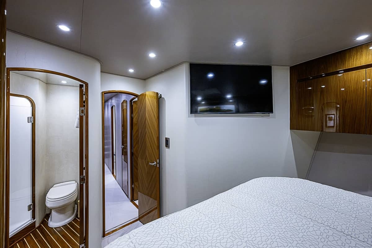 2011 Viking 76 Enclosed Bridge "TEUSEAS" photo 86