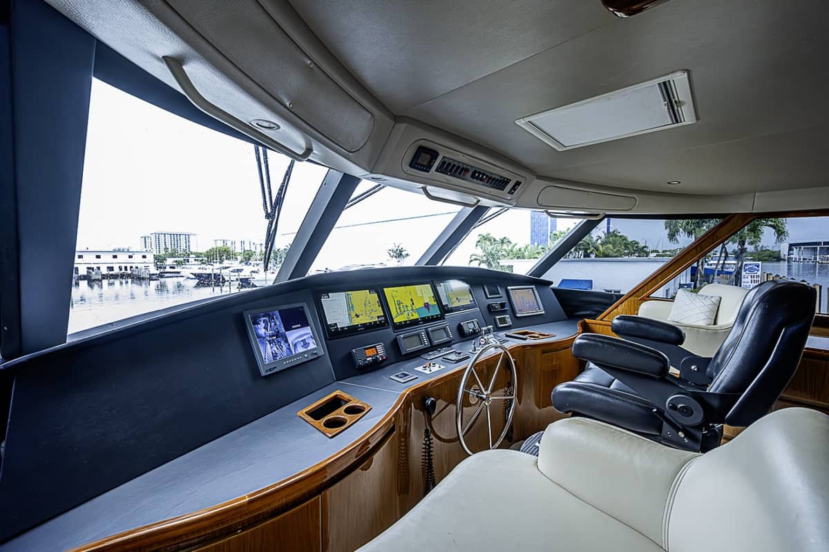 2011 Viking 76 Enclosed Bridge "TEUSEAS" photo 56