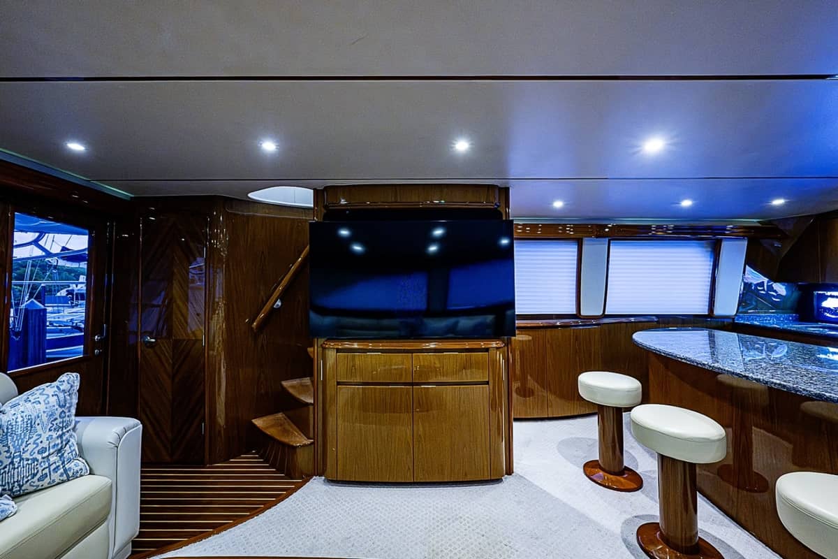 2011 Viking 76 Enclosed Bridge "TEUSEAS" photo 30