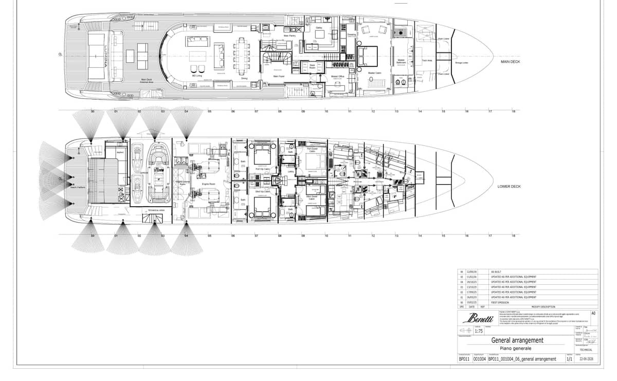 2026 Benetti Class 44M "Lumina" photo 48