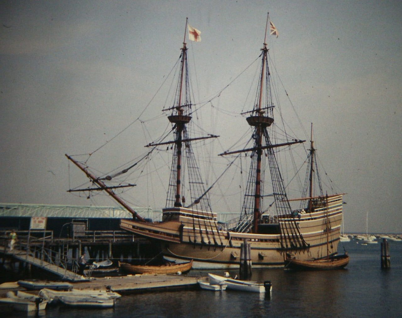 The Mayflower Ship and Mayflower Compact