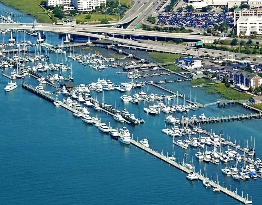 HMY at Charleston City Marina in Charleston.
