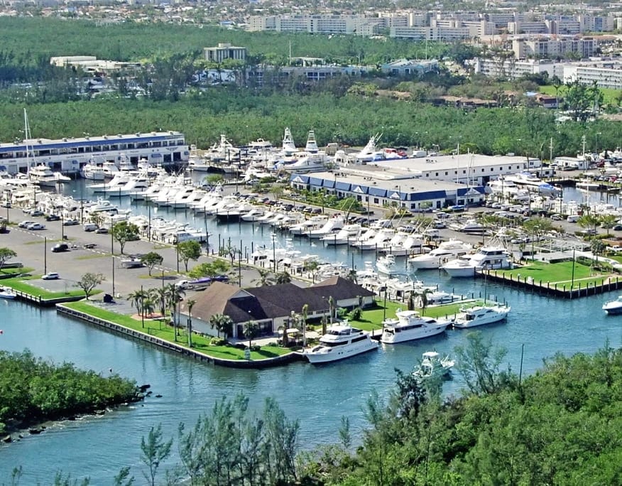 HMY at Harbour Towne Marina in Dania Beach.