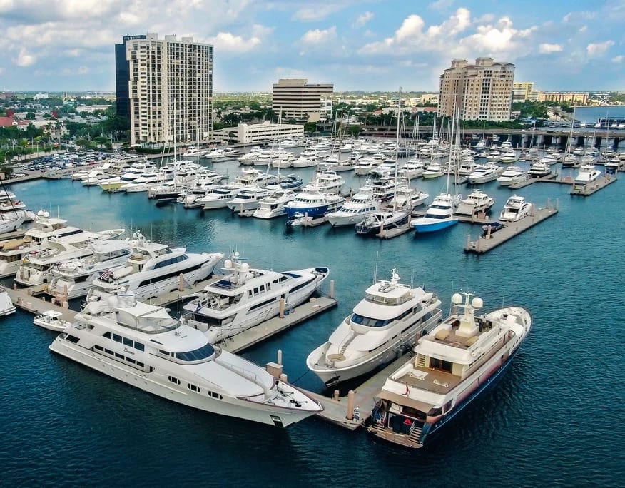 HMY at Palm Harbor Marina in West Palm Beach.