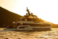 LEGASEA - The New 50-Meter ADA Yacht Model 2025 Step aboard LEGASEA and discover a world where modern design meets effortless luxury. This 50-meter superyacht by ADA Yacht has been crafted for unforgettable moments at sea, with elegant interiors by Luca Dini and expansive outdoor spaces that celebrate the Mediterranean lifestyle. Every detail is designed to elevate the charter experience, from sunrise coffees to sunset gatherings on deck. LEGASEA’s spacious aft decks invite guests to embrace the alfresco lifestyle, featuring a spectacular beach club with a plunge pool, extendable hydraulic wings, a rich toy collection, and a 14-meter new chase boat. A Jacuzzi, located on the foredeck, surrounded by sun pads for perfect relaxation. With 500 GT of interior volume, LEGASEA accommodates up to 12 guests in six luxurious suites. The owner’s suite, located on the main deck, with a private balcony, a Jacuzzi, and breathtaking panoramic views. Five well-appointed guest suites on the lower deck ensure an intimate and comfortable voyage for all guests onboard. In 2026, LEGASEA will be cruising the East Mediterranean, offering an unparalleled luxury experience at sea.