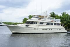 1991 Hatteras 78 Cockpit Motor Yacht "FOREVER YOUNG" photo 7