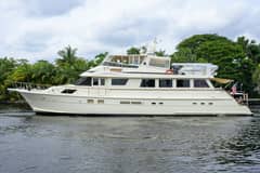 1991 Hatteras 78 Cockpit Motor Yacht "FOREVER YOUNG" photo 1