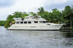 1991 Hatteras 78 Cockpit Motor Yacht "FOREVER YOUNG" photo 5