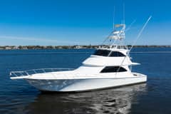 2009 Viking 64 Enclosed Bridge w/ Tower "High Life" photo 3