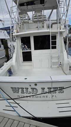 1989 Viking 45 Convertible "Wild Life" photo 9