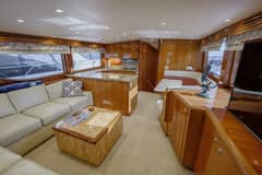 2002 Hatteras 60 Convertible "Reel Hook Up" photo 5