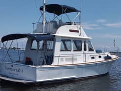 1996 Grand Banks Eastbay 40 Flybridge "Summersalts" photo 6