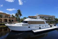 1991 Hatteras 70 Cockpit Motor Yacht photo 2