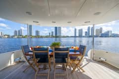 2004 Lazzara Yachts 80 Open Fly "Aphrodite" photo 7