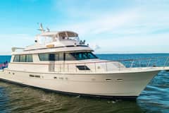 1989 Hatteras 74 Cockpit Motor Yacht "Champagne" photo 2