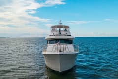 1989 Hatteras 74 Cockpit Motor Yacht "Champagne" photo 3