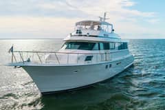 1989 Hatteras 74 Cockpit Motor Yacht "Champagne" photo 5