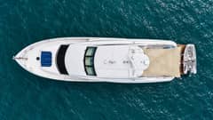 2002 Lazzara Yachts 80 Skylounge "Bamboozled Again" photo 8