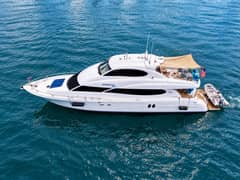 2002 Lazzara Yachts 80 Skylounge "Bamboozled Again" photo 6