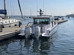 2024 Axopar 37XC Cross Cabin "Clapboard Runner" photo 3