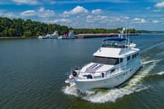 1988 Hatteras 70 Cockpit Motor Yacht "About Time" photo 5