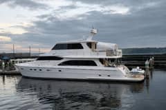 2014 Hampton 760 Sky Lounge Motor Yachts "TIGER LILLI" photo 7