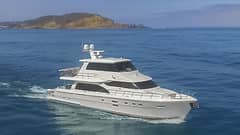 2014 Hampton 760 Sky Lounge Motor Yachts "TIGER LILLI" photo 1