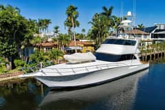 2008 Viking 74 Enclosed Bridge photo 1