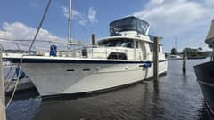 1985 Hatteras 53 Extended Deckhouse "3 Little Birds" photo 2