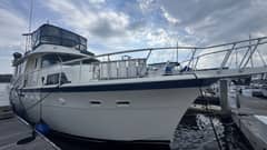 1985 Hatteras 53 Extended Deckhouse "3 Little Birds" photo 4