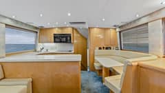 1999 Hatteras 60 Enclosed Bridge Convertible "Better Days" photo 5